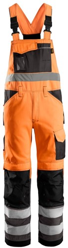 Snickers Overall Hi-Vis Oranje-Grijs 084