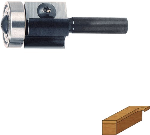 Rotec Kantenfrees 19x30mm 8mm Met Wisselmessen Gold-Line