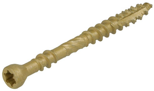 Dynaplus Vlonderschroeven Xtreme 5.0x60/30mm AR-Bronze Coating TX25 (200 stuks)