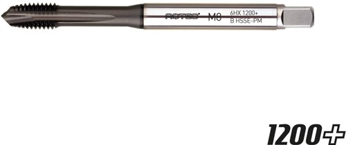Rotec Machinetap M 1,8x2,1mm Tot 1200N/mm_ DIN 371 HSS-E PM (1 Stuks)