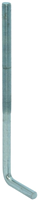 GB Muurplaatanker M16 400x55mm Verzinkt