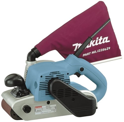 Makita 9403 230 V Bandschuurmachine 100mm (Doos)