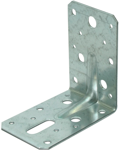 GB Hoekanker 90x90mm Met Ril Verzinkt