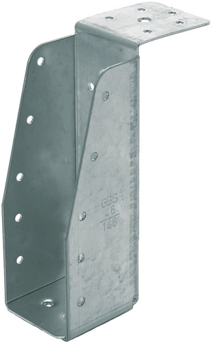GB Balkdrager 63x160mm Met Lange Lip Verzinkt
