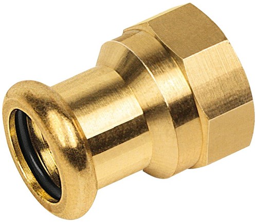 Bonfix Perskoppeling Koper Schroefbus 1"x22mm