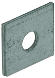GB Volgplaat M10 30x30mm Verzinkt