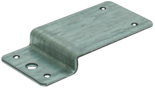 GB Z-anker Voor Leuninghouder 85x15x30mm Verzinkt