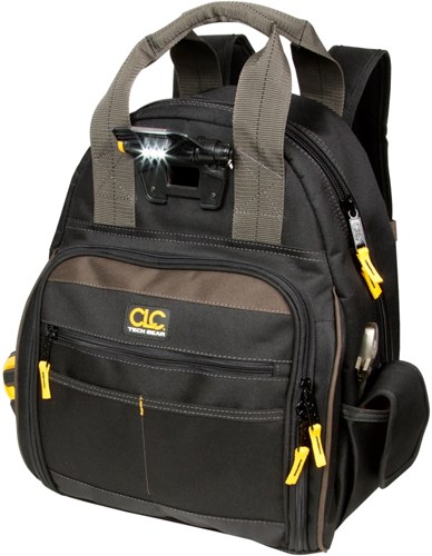 CLC Gereedschapsrugzak Met LED Verlichting En Slijtvaste Onderkant CL100L255