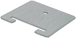 GB RB-Spijkerplaat 107x95mm Verzinkt