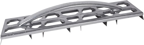 Super Prof Gipsschaaf Aluminium 460×90mm – 8 Messen Versterkt
