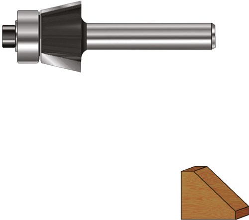 Rotec Fasefrees 17,2mm 15 Graden As 12mm Gold-Line