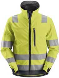 Snickers 1230 AllroundWork Softshell Jack Hi-Vis Klasse 3