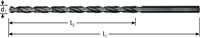 Rotec Metaalboor 6x260 mm HSS-G Extra Lang (1 Stuks)-2