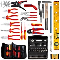 KNIPEX 00 21 42 Gereedschapskoffer "BIG Twin" Elektro - 66-delig-2