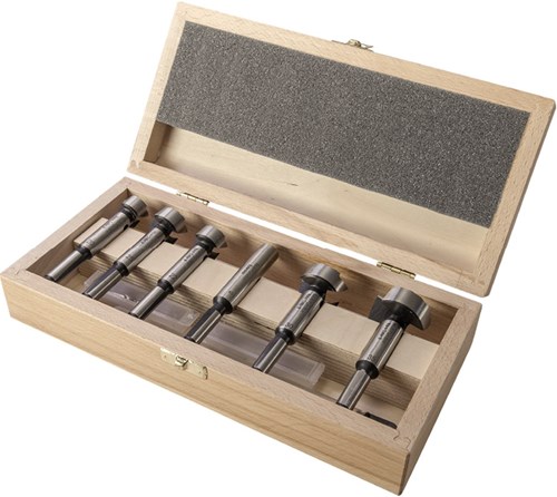 Rotec Cilinderkopborenset 15, 20, 22, 25, 30, 35, 40, 45 & 50mm 17-Delig WaveCutter (1 Set)