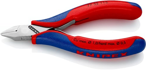 KNIPEX 7752-115mm Elektronica-zijkniptang