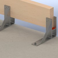 GB F-anker houtmaat 71mm 240x670mm 8mm Dik Verzinkt-2