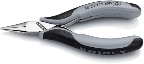 KNIPEX 35 22 115 ESD - Elektronica-grijptang ESD 115mm