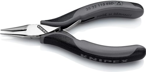 KNIPEX 35 22 115 ESD - Elektronica-grijptang ESD 115mm-2