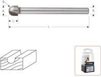 Rotec Houtrotfrees 9,5mm HM (1 stuks)-2