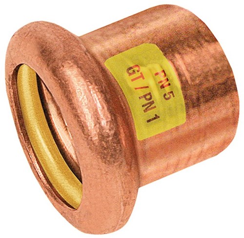 Bonfix Perskoppeling Koper Gas Eindkoppeling 54mm