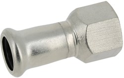 Bonfix Perskoppeling RVS 316L Schroefbus Rp3/4"x28mm