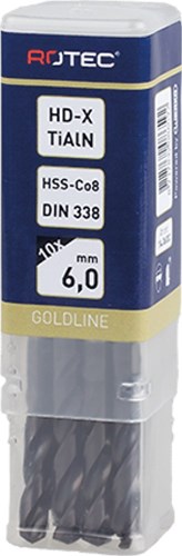 Rotec Metaalboor 19x198mm HSS-Co TiAlN Gold-Line (1)-3