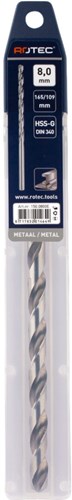 Rotec Metaalboor 3,2x106mm HSS-G Lang (1 Stuks)-3