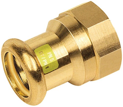 Bonfix Perskoppeling Koper Gas Schroefbus 3/4"x22mm