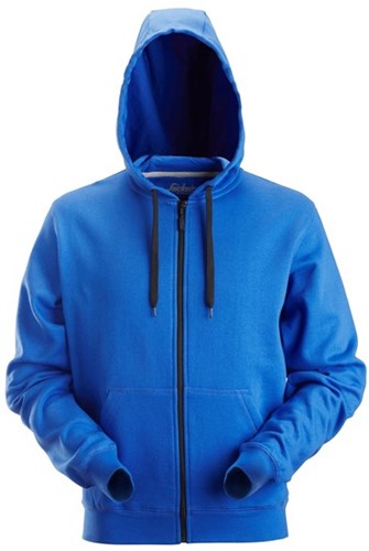Snickers 2801 Classic Zip Hoodie Blauw XXL