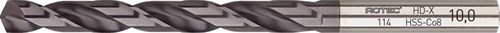 Rotec Metaalboor 19x198mm HSS-Co TiAlN Gold-Line (1)