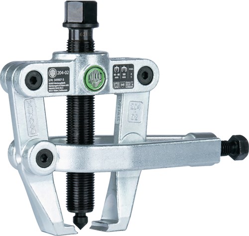 Kukko 204-02 2-Armige Lagertrekker met Laterale Klem 90x100mm
