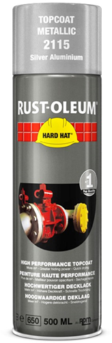 Rust-Oleum 2115 Metallic Aluminium Spuitbus 500ml