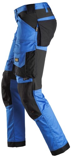 Snickers 6341 AllroundWork Stretch Werkbroek Blauw-Zwart 096-3