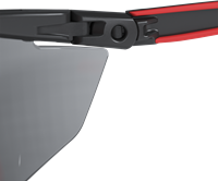 Hellberg 23333-001H Argon Red AF/AS Veiligheidsbril Rood-3