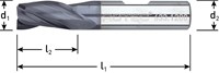 Rotec Universeelfrees 4x8mm VHM Gecoat (1 Stuks)-2