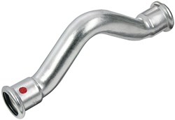 Bonfix Perskoppeling Staal Passeerbocht 28x28mm