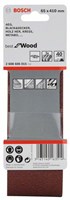 Bosch 3-delige schuurbandset X440 65 x 410 mm, K40-2