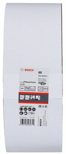 Bosch X440 Schuurband 100x610mm P60 (10 Stuks)-2