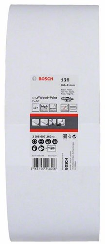 Bosch X440 Schuurband 100x610mm P120 (10 Stuks)-2