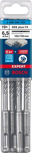 Bosch Expert SDS-Plus 7X Boor 6,5x165mm (10 stuks)-2