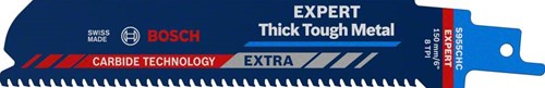 Bosch S955CHC Expert Reciprozaagblad Thick Tough Metal (1 Stuks)