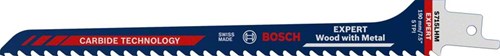 Bosch S715LHM Expert Reciprozaagblad Wood With Metal (1 Stuks)