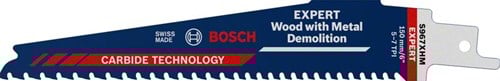 Bosch S967XHM Expert Reciprozaagblad Wood With Metal Demolition (1 Stuks)