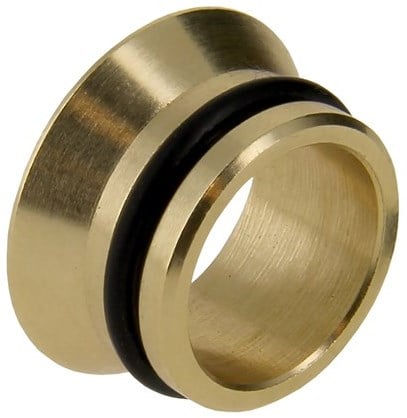 Bonfix Messing Insert vlak met o-ring 15mm