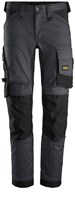 Snickers 6341 AllroundWork Stretch Werkbroek Grijs-Zwart 192