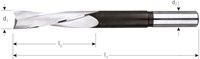 Rotec Langgatboor 12x150mm HSS-G Linksdraaiend-2