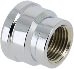 Bonfix Verchroomde Verloopsok 1/2"x3/8"