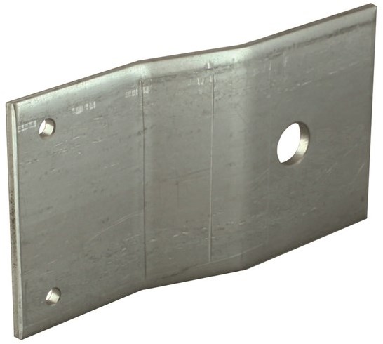 GB Kikkerplaat 135x70x4mm Verzinkt | Dunnink Zwolle