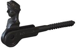 GB Herderinnekopje 140mm Zwart Verzinkt